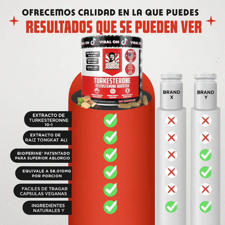 💥 TURKESTERONE® - 💪🏻 SUPLEMENTO NATURAL IMPORTADO 🇺🇸 (VIRAL EN TIKTOK).